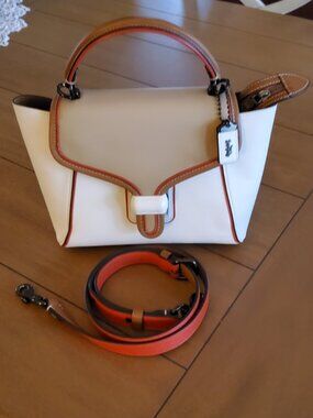 Coach Like New Courier Carryall Crossbody 23 in Colorblock 702